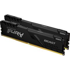 Pamięć Kingston Fury Beast, DDR4, 16 GB, 2666MHz, CL16 (KF426C16BBK2/16)