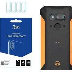 3MK Szkło hybrydowe na obiektyw aparatu 3MK Lens Protection MyPhone Hammer Explorer Plus Eco [4 PACK]