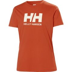 Helly Hansen Koszulka damska W HH Logo T-Shirt 34112_179, Pomarańczowa r. M