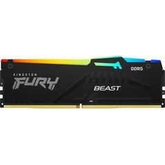 Pamięć Kingston Fury Beast RGB, DDR5, 32 GB, 6000MHz, CL40 (KF560C40BBA-32)