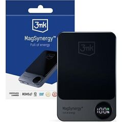 Powerbank 3MK MagSynergy 10000mAh Czarny