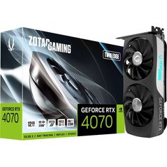 Karta graficzna Zotac Gaming GeForce RTX 4070 Twin Edge 12GB GDDR6X (ZT-D40700E-10M)