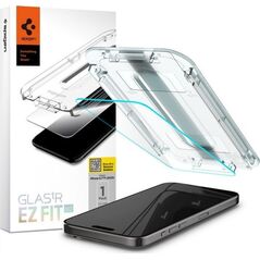 Spigen Szkło do etui + Aplikator Glas.tR EZ Fit 1-Pack do iPhone 15 Pro Max