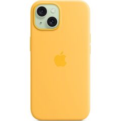 Apple Apple iPhone 15 Silicone Case with MagSafe sunshine