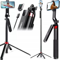 Selfie stick Ulanzi Kijek Selfie Stick Statyw Na Telefon Smartfon 180cm Pilot Bluetooth Ulanzi / Ma09