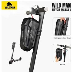 WildMan WILDMAN Etui/uchwyt na hulajnogę ES8X Max sakwa na ramę czarna/black