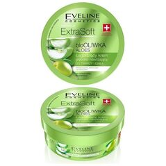 Eveline Extra Soft bio Oliwka i Aloes Łagodzący krem głęboko nawilżający do twarzy i ciała 175ml