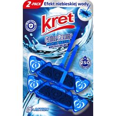 Kret Zawieszka do WC barwiąca wodę Arctic Water 2x40g