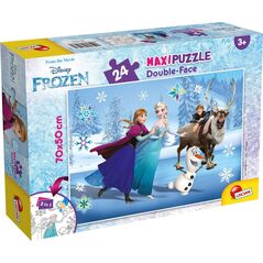 Lisciani Puzzle dwustronne Maxi 24 Kraina Lodu 2