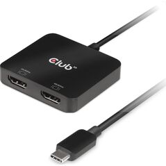 Club 3D Club3D Video hub MST (Multi Stream Transport) USB-C 3.2 na HDMI 2.0, Dual Monitor 4K60Hz