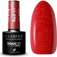 Claresa Claresa Soak Off UV/LED Red lakier hybrydowy 411 5g