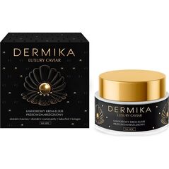 Dermika Luxury Caviar kawiorowy krem-elixir przeciwzmarszczkowy na noc 50ml