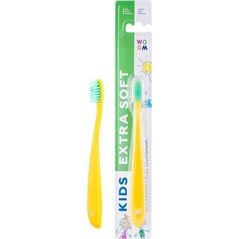 Woom Woom Kids Extra Soft Toothbrush bardzo delikatna szczoteczka do zębów dla dzieci 2-6 Years