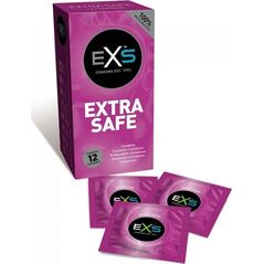 EXS EXS Extra Safe Condoms pogrubiane prezerwatywy 12szt.