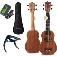 Mozos Gecko ukulele sopranowe zestaw