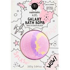 Nailmatic Nailmatic Kids Galaxy Bath Bomb kula do kąpieli dla dzieci Supernova 160g