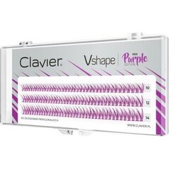 Clavier CLAVIER_Vshape kępki rzęs Purple