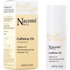 Nacomi Next Level rozświetlające serum pod oczy z kofeiną 2% 15ml