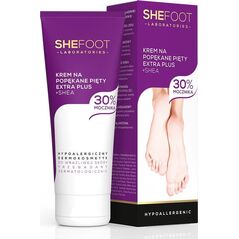 SHE SheFoot Krem na popękane pięty Extra + Shea 30% Mocznika - hypoallergenic 75ml