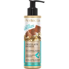 DAX Perfecta I Love Bronze Nawilżający Balsam rozświetlająco-brązujący Chocolate Dessert 195ml