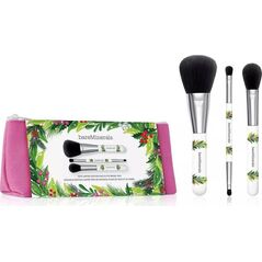 bareMinerals BareMinerals - Limited Edition Face & Brush Trio zestaw trzech pędzli do makijażu