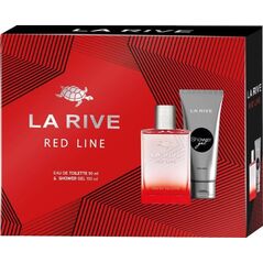 La Rive La Rive for Men Zestaw prezentowy Red Line (woda toaletowa 90ml+żel pod prysznic 100ml)