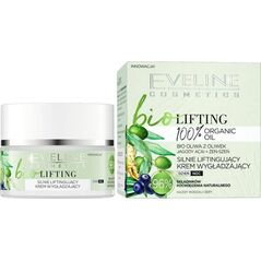 Eveline Cosmetics Bio lifting silnie liftingujący krem wygładzający na dzień i noc 50ml