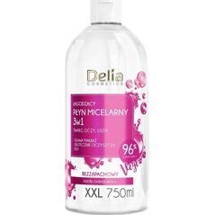 Delia Łagodzący płyn micelarny 3w1 750ml