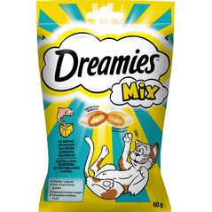 Dreamies DREAMIES przysmak Łosoś Ser dla kota 60g