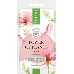 Lirene Power of Plants odmładzająca maska do twarzy Róża 17g