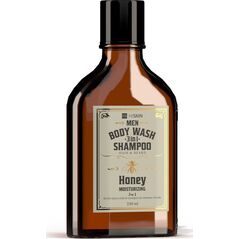 HiSkin HISKIN Men Whisky Żel do mycia ciała i szampon do włosów i brody 3w1 - Honey 330 ml