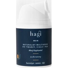 Hagi Hagi, Ahoj Kapitanie, Naturalny Multikrem ochronny do twarzy, ciała i rąk, 50ml