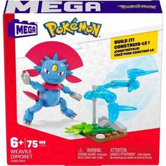 Mattel Mega Construx Weavile Dimoret 75el. GDW29 HTJ02 - zestaw Pokemon