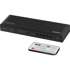 Przełącznik LogiLink LogiLink Switch HDMI-Matrix 4x2-Port, 4K/60Hz,Scaler,HDR,ARC