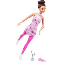 Lalka Barbie Mattel Kariera Łyżwiarka Figurowa HRG37