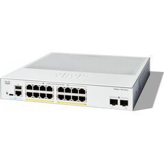 Switch Cisco Cisco Catalyst 1300-16FP-2G - Switch - L3 - managed - 16 x 10/100/1000 (PoE+) + 2 x Gigabit Ethernet SFP - an Rack montierbar - PoE+ (240 W)