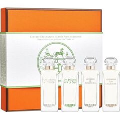 Hermes HERMES SET (UN JARDIN SUR LA LAGUNE EDT/S  + UN JARDIN A CYTHERE EDT/S + UN JARDIN SUR LE NIL EDT/S + LE JARDIN LE MOUNSIEUR LI EDT/S 4 X 7,5ML)