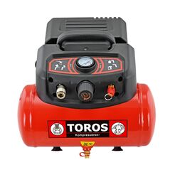 TOROS ΑΕΡΟΣΥΜΠΙΕΣΤΗΣ OIL-FREE 6LIT 1,5HP 602036 έως 12 άτοκες δόσεις