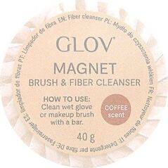 GLOV_Magnet Brush&amp|Fiber Cleanser mydło do czyszczenia akcesoriów makijażowych Coffee 40g