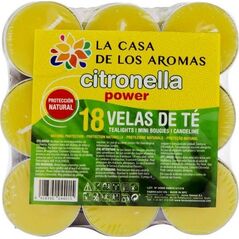 LA CASA DE LOS AROMAS_Citronella podgrzewacze o zapachu Trawy Cytrynowej 18szt.