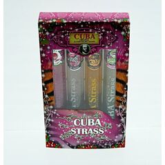 SET CUBA ORIGINAL Woman Cygaro Strass Snake EDP spray 35ml + Tiger EDP spray 35ml + Zebra EDP spray 35ml + Heartbreaker EDP spray 35ml