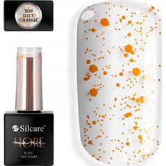 SILCARE_Mani More DOT top coat do paznokci Orange 10g