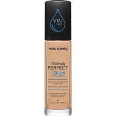 MISS SPORTY_Naturally Perfect All Skin Serum Foundation podkład do twarzy 40 Neutral 30ml