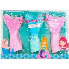 LOVE SKIN_Bath Fizzer Collection musujące kule do kąpieli Mermaid Tail 3x100g