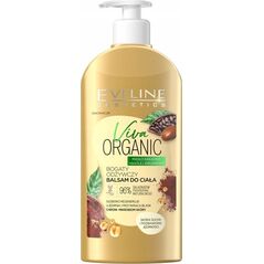 EVELINE_Viva Organic bogaty odżywczy balsam do ciała Masło Kakaowe + Bioolej Arganowy 350ml