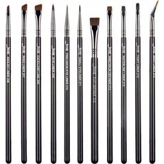 JESSUP_Pro Makeup Eyeliner Brush zestaw jedenastu pędzli do makijażu oka T324