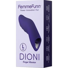 Masażer FEMMEFUNN_Dioni Large wibrator na palec Purple