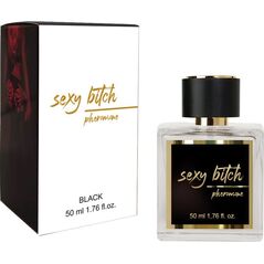 AURORA_Sexy Bitch Pheromone feromony dla kobiet i mężczyzn Black 50ml