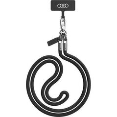 Audi Audi uniwersalna smycz do telefonu 120cm 6mm crossbody czarny/black AU-CBL8-R8/D1-BK