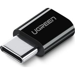 Adapter USB Ugreen USB-C - microUSB Czarny  (ugreen_20200302153633)